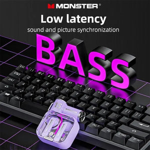 Monster XKT15 Wireless Bluetooth Gaming Earbuds Sleekify