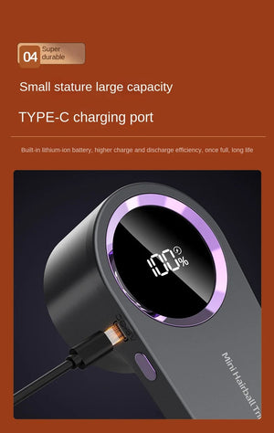 Lint Remover for Clothing Portable Electric Fuzz Pellet Remover LED Display Rechargeable for Clothes Fabric Shaver Fluff Remover Sleekify