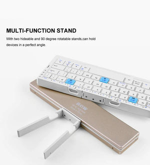 BOW FlexKey™ - Foldable Bluetooth Keyboard Sleekify