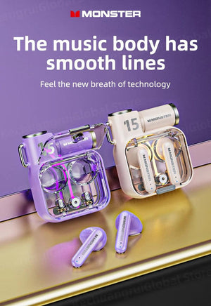 Monster XKT15 Wireless Bluetooth Gaming Earbuds Sleekify