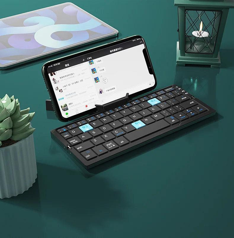 BOW FlexKey™ - Foldable Bluetooth Keyboard Sleekify