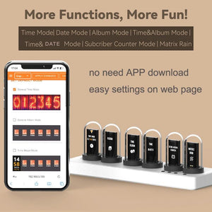 Nixie™ - WIFI Control tube alarm clock Sleekify