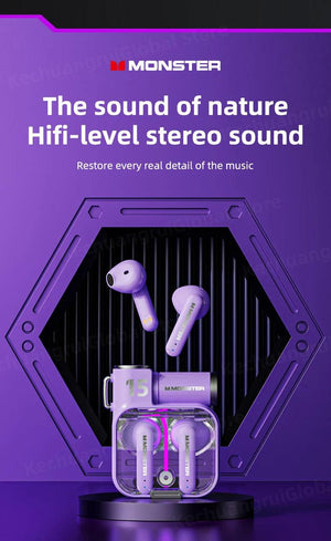 Monster XKT15 Wireless Bluetooth Gaming Earbuds Sleekify