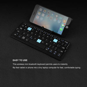 BOW FlexKey™ - Foldable Bluetooth Keyboard Sleekify