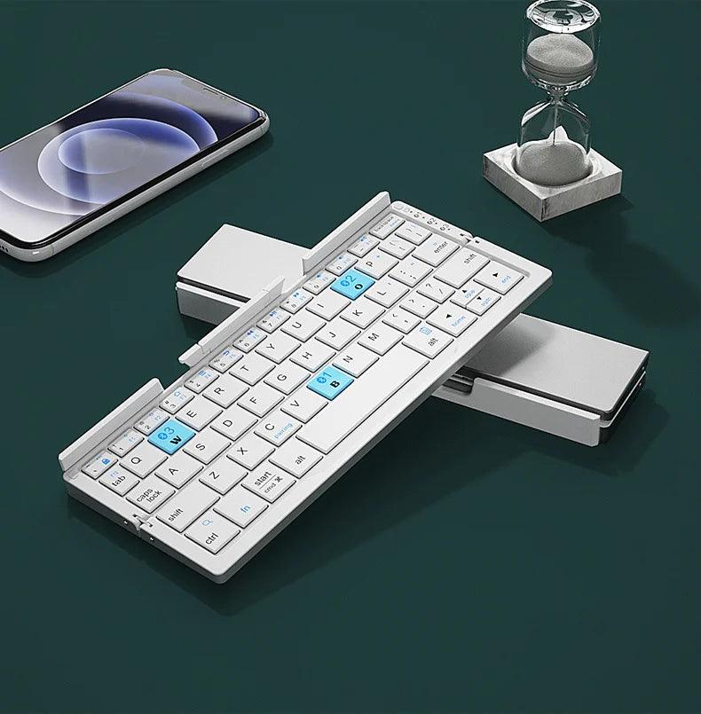 BOW FlexKey™ - Foldable Bluetooth Keyboard Sleekify