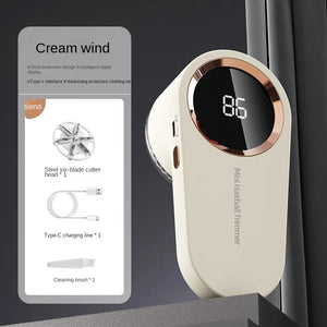 Lint Remover for Clothing Portable Electric Fuzz Pellet Remover LED Display Rechargeable for Clothes Fabric Shaver Fluff Remover Sleekify