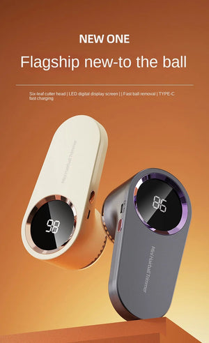 Lint Remover for Clothing Portable Electric Fuzz Pellet Remover LED Display Rechargeable for Clothes Fabric Shaver Fluff Remover Sleekify