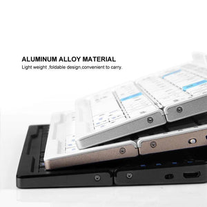 BOW FlexKey™ - Foldable Bluetooth Keyboard Sleekify