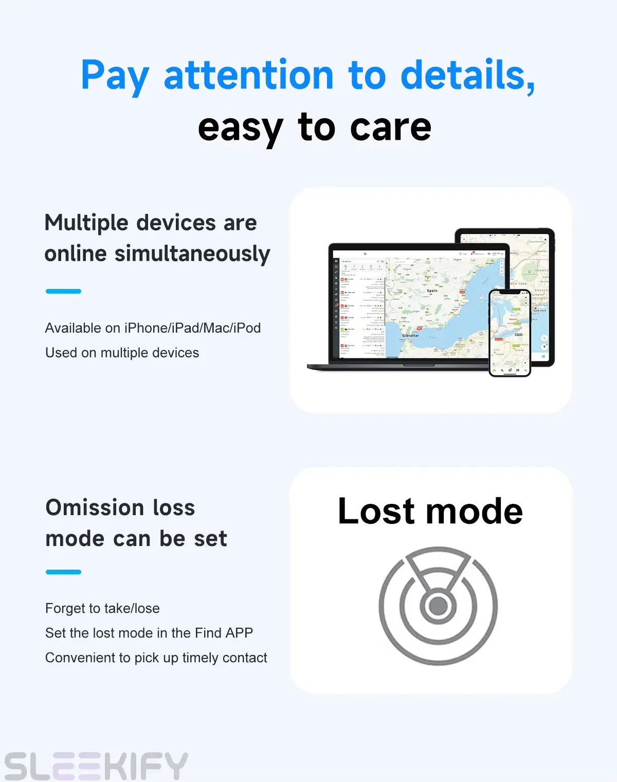 Global Location Tracker Sleekify