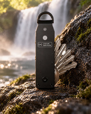 Sleekify Smart Key Organizer nearby waterfall front