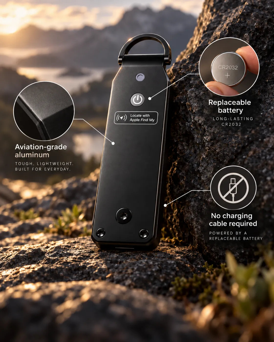 Sleekify Smart Key Organizer hills spec