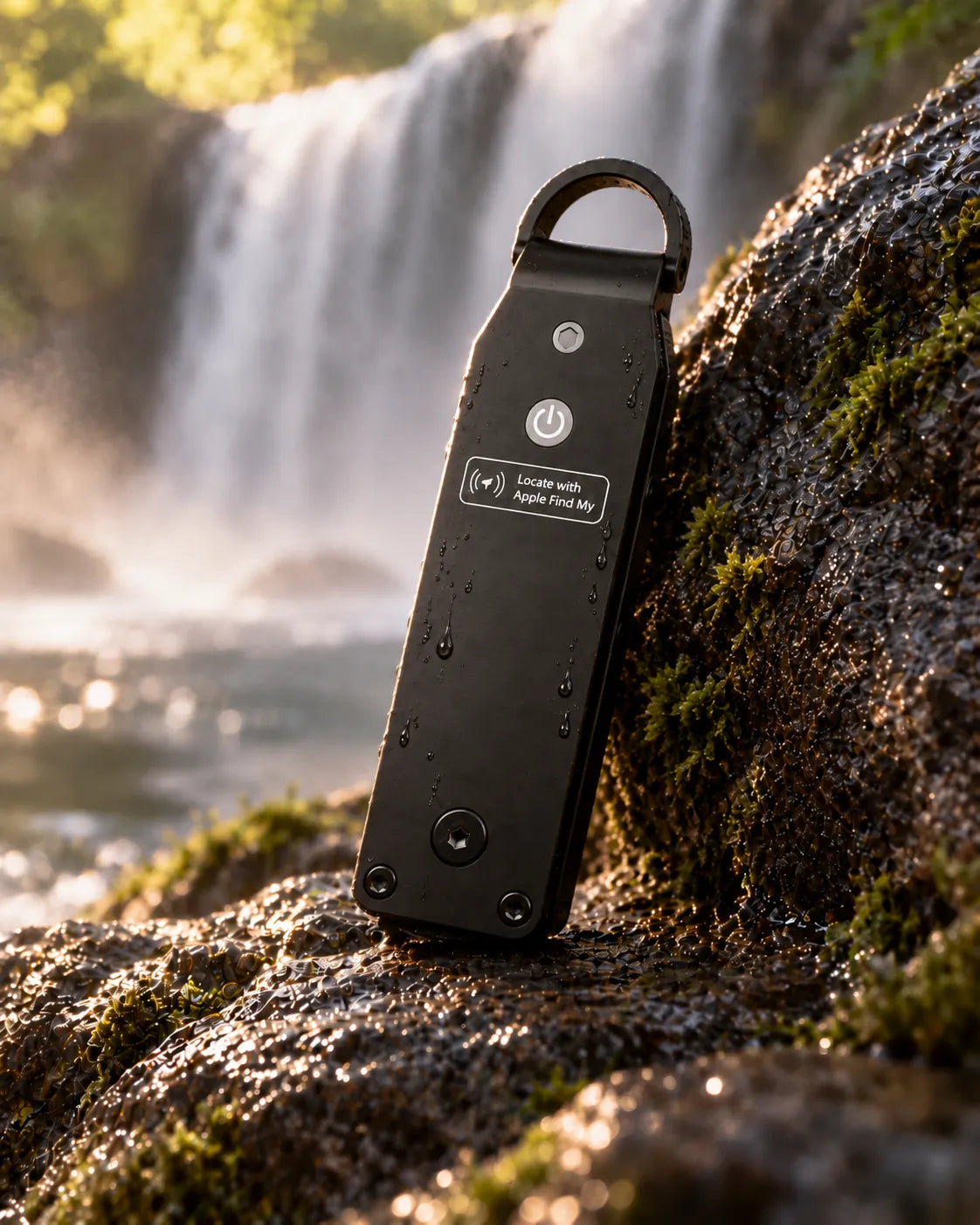 Sleekify Smart Key Organizer nearby waterfall