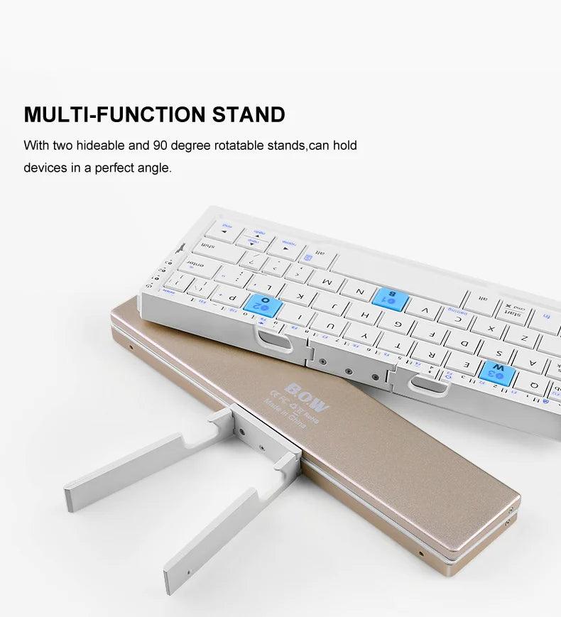 BOW FlexKey™ - Foldable Bluetooth Keyboard - Sleekify