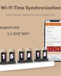 Nixie™ - WIFI Control tube alarm clock - Sleekify