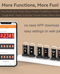 Nixie™ - WIFI Control tube alarm clock - Sleekify