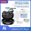 Lenovo LP75 Smart Translator Earbuds | HD Calls, Noise Cancelling, Real-Time Translation