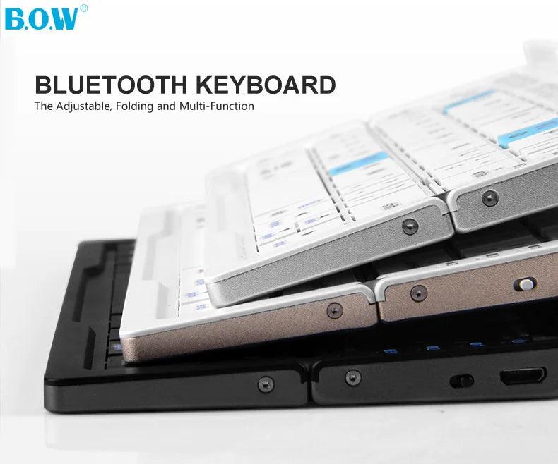 BOW FlexKey™ - Foldable Bluetooth Keyboard - Sleekify