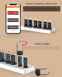 Nixie™ - WIFI Control tube alarm clock - Sleekify