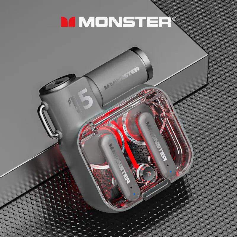 Monster XKT15 Wireless Bluetooth Gaming Earbuds - Sleekify