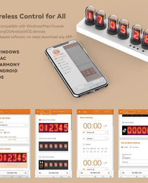 Nixie™ - WIFI Control tube alarm clock - Sleekify