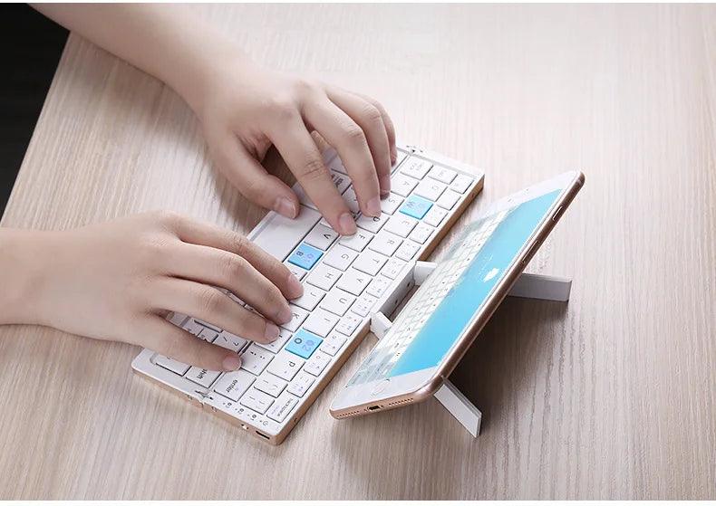 BOW FlexKey™ - Foldable Bluetooth Keyboard - Sleekify