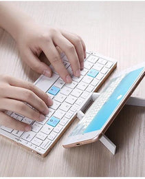 BOW FlexKey™ - Foldable Bluetooth Keyboard - Sleekify