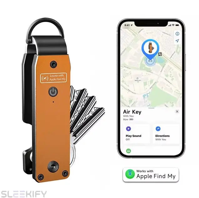 Smart Keychain With Location Tracking Sleekify