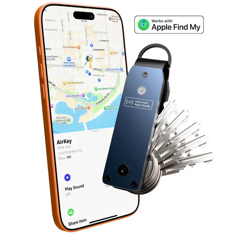 Smart Keychain With Location Tracking Sleekify