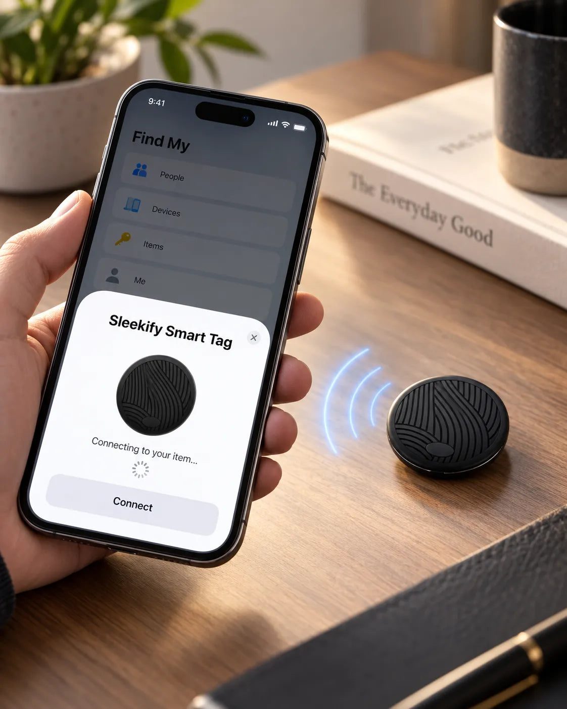 Sleekify Smart Tag with Apple Find My
