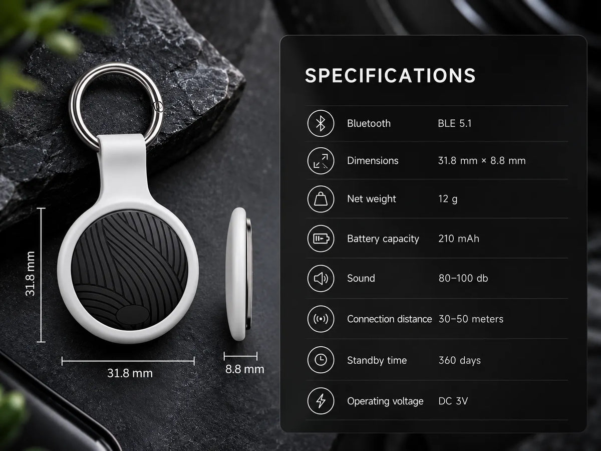 Sleekify Smart Tag Specifications