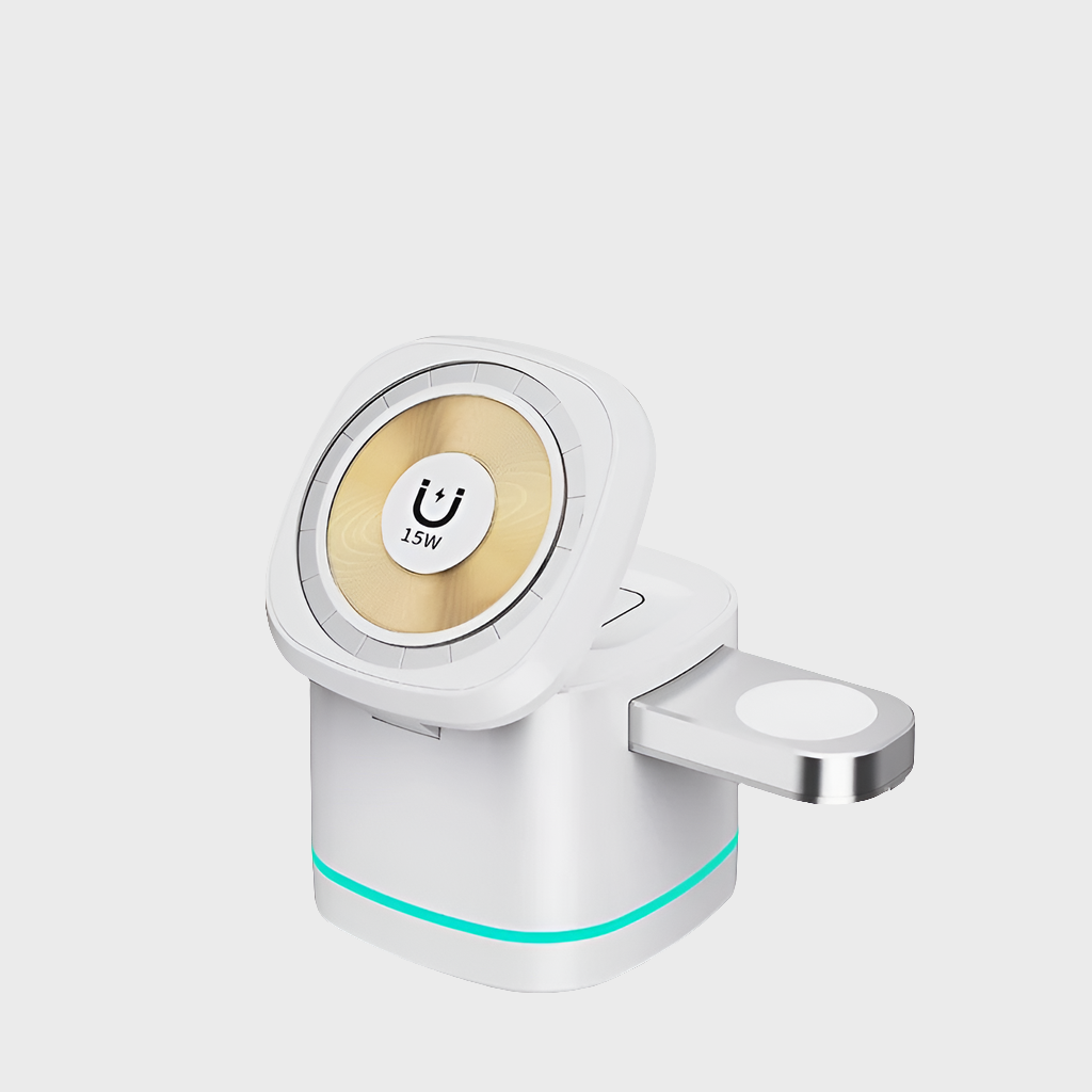 Magnetic wireless charging station 15W