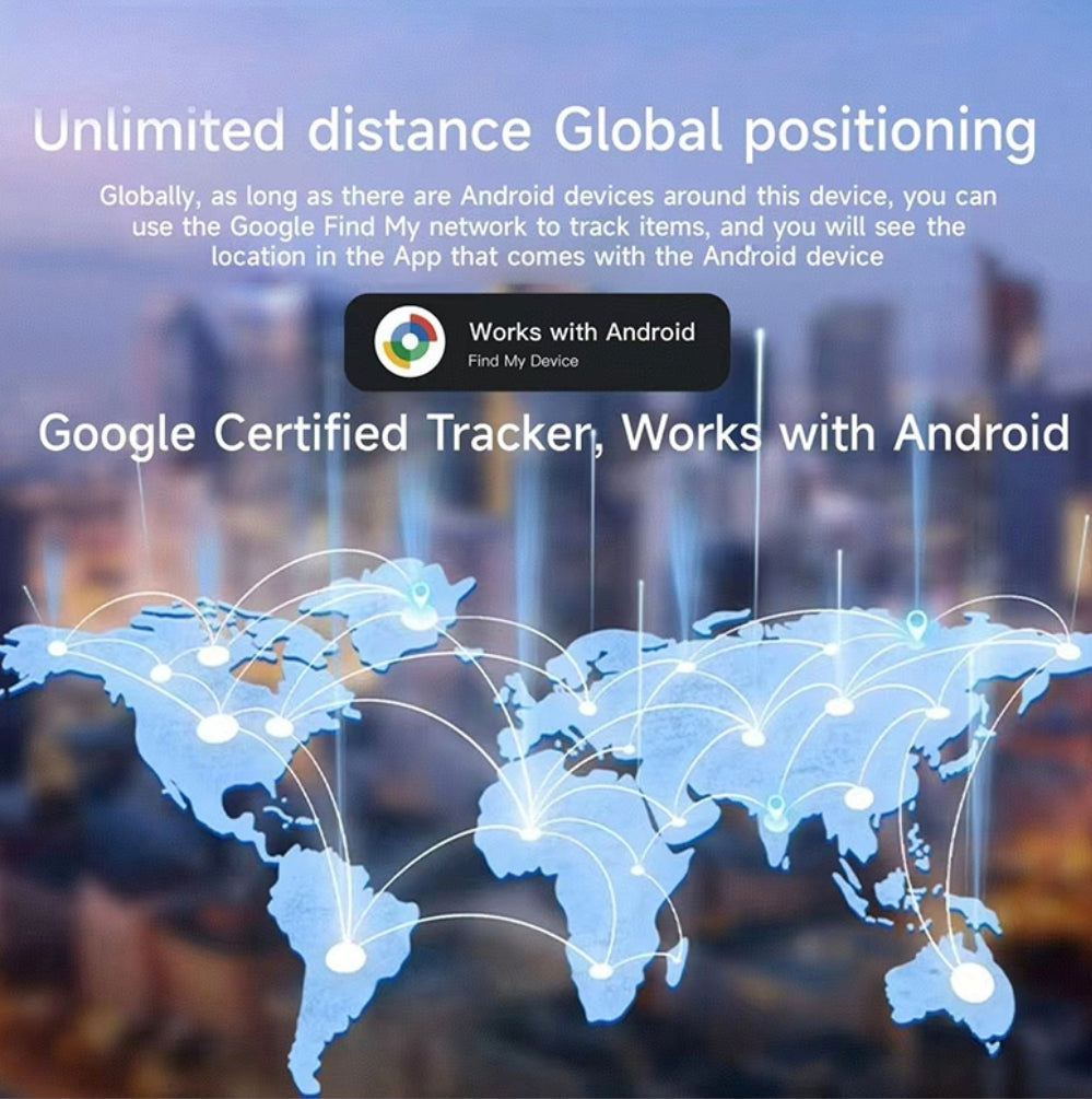 Ultra-Slim Wireless Charging Tracker Card for Wallets (Apple & Android Compatible) Sleekify