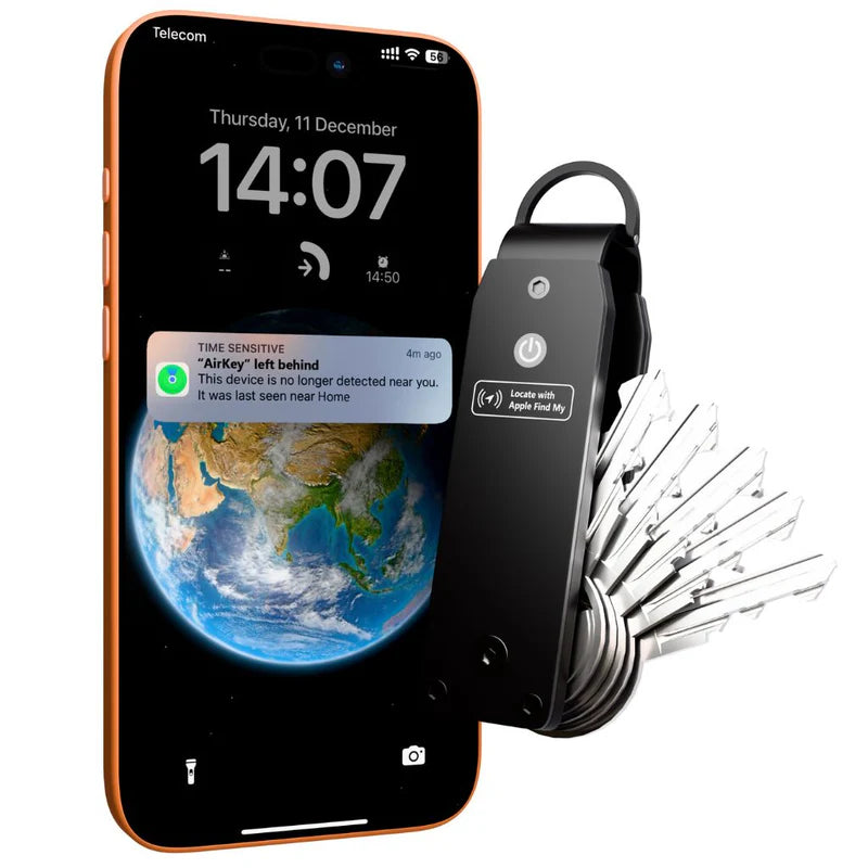 Smart Keychain With Location Tracking Sleekify